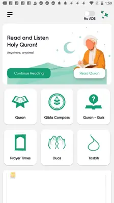 Holy Quran android App screenshot 2